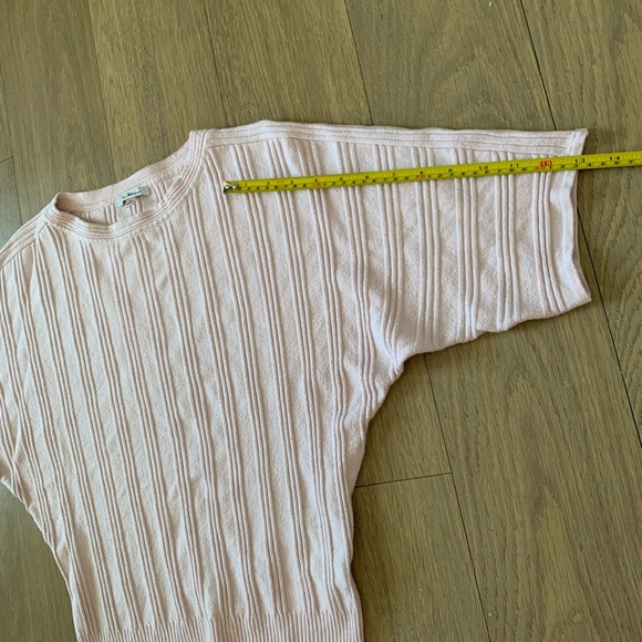 Boat Neck Batwing Wool Blend Sweater, S - Picture 11 of 16